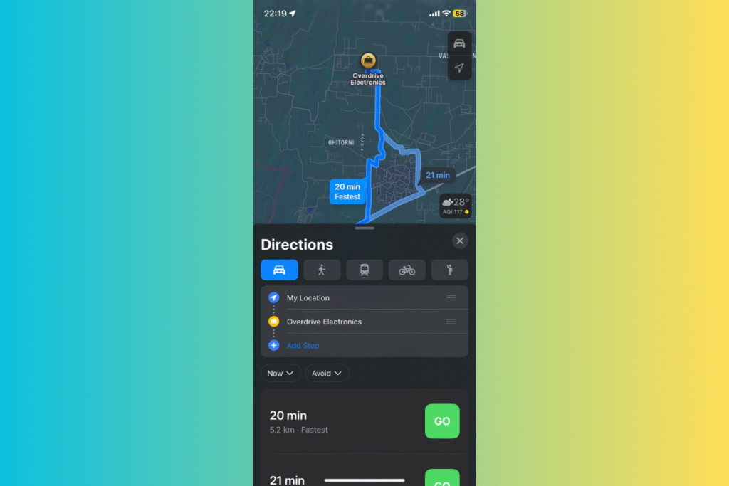 iOS 26 Maps App