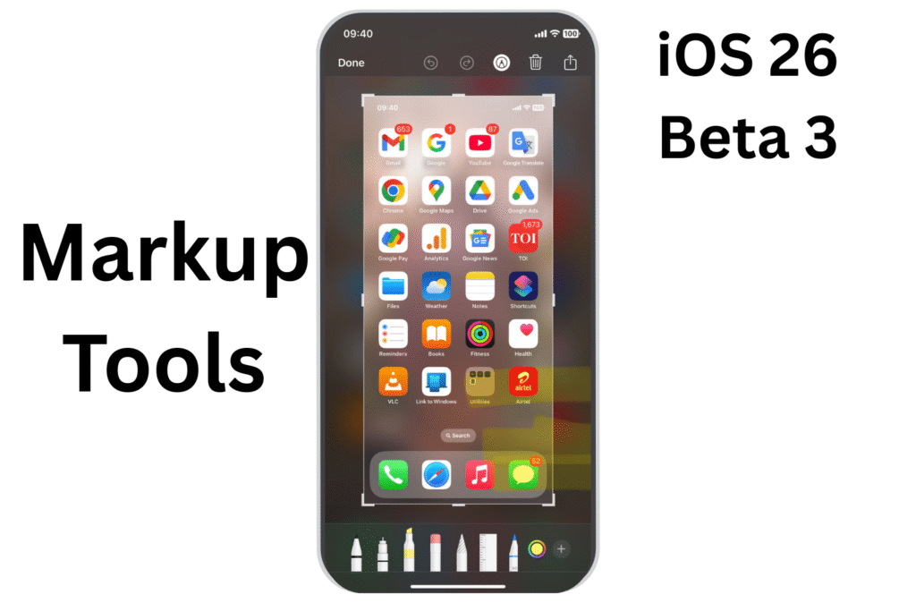 Markup Tools With Beta 3
