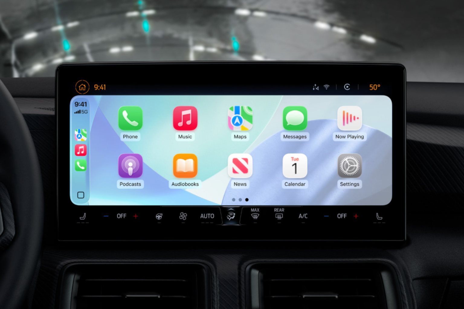 iOS CarPlay Public Beta - Screen Short From Apple and Edited by hitechnotify.com