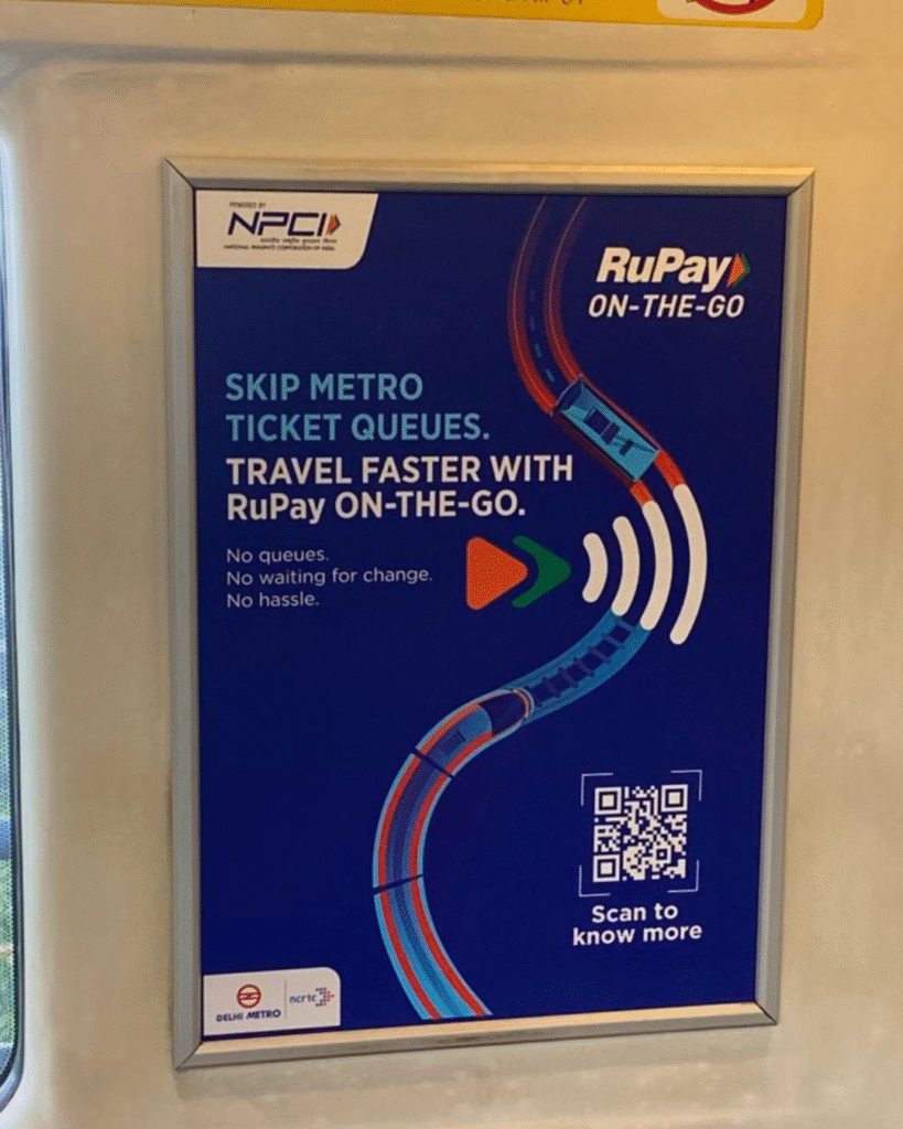 Rupay NCMC - RuPay On‑The‑Go Delhi Metro